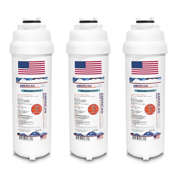 American Filter Co 4 H, 3 PK AFC-EWH-3000-3p-10105